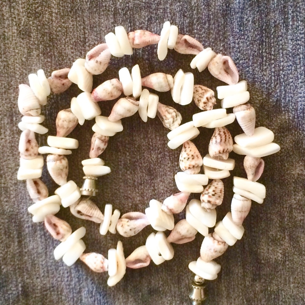 Vintage Mixed Shell Necklace
